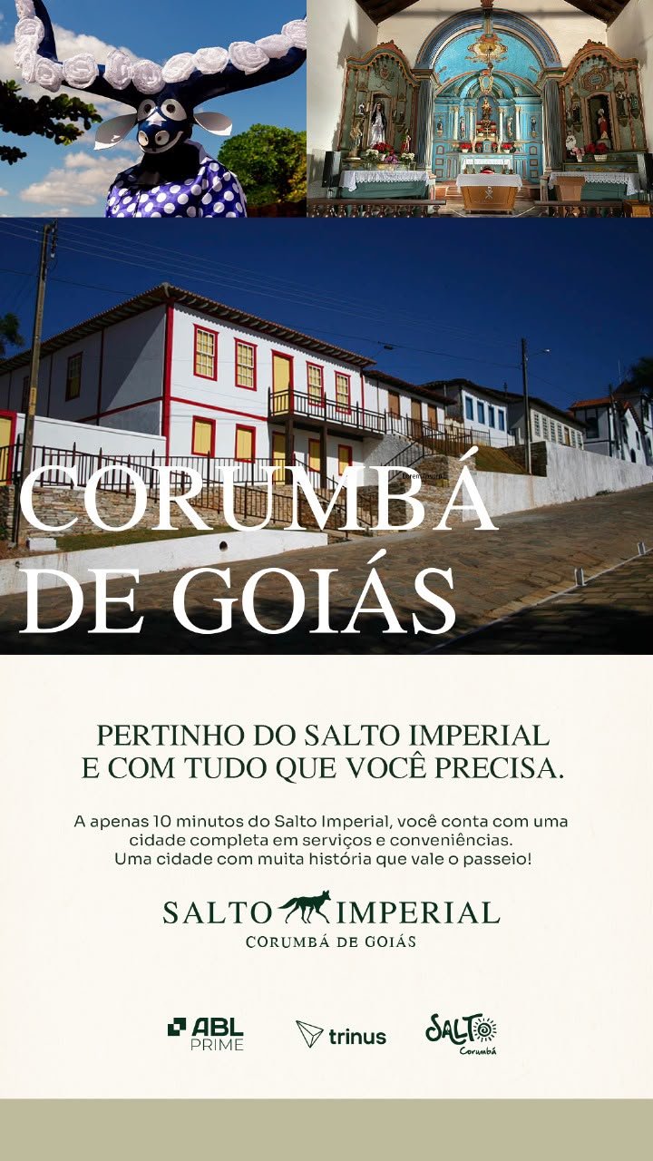 Corumbá de Goiás, próxima ao Salto Imperial