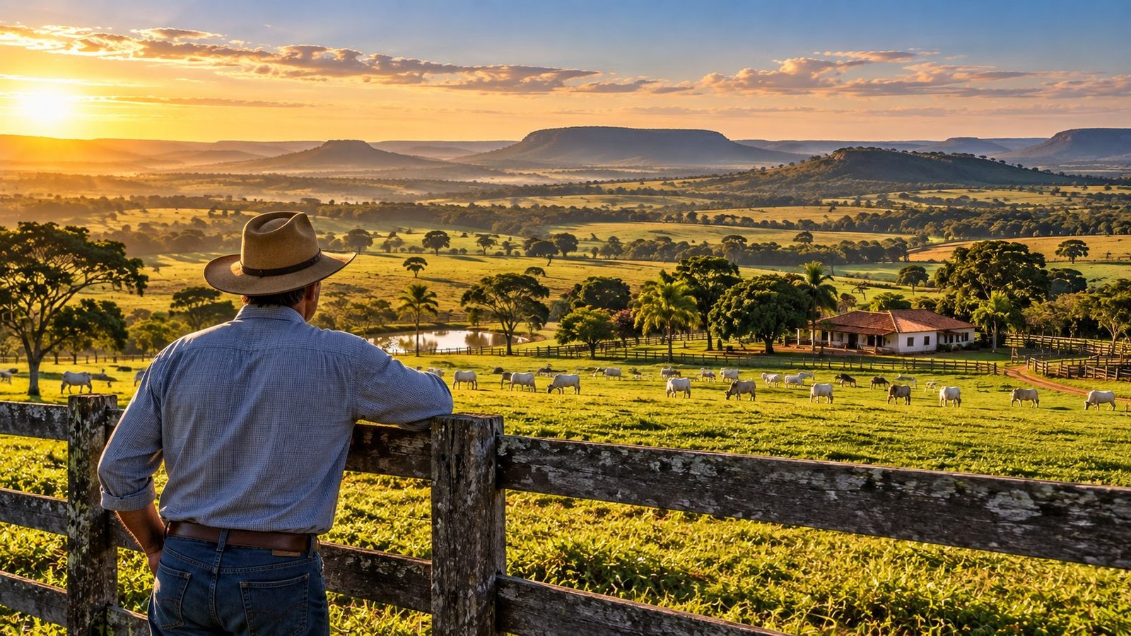 Anunciar uma fazenda em Goiás — imagem editorial ilustrativa do portal